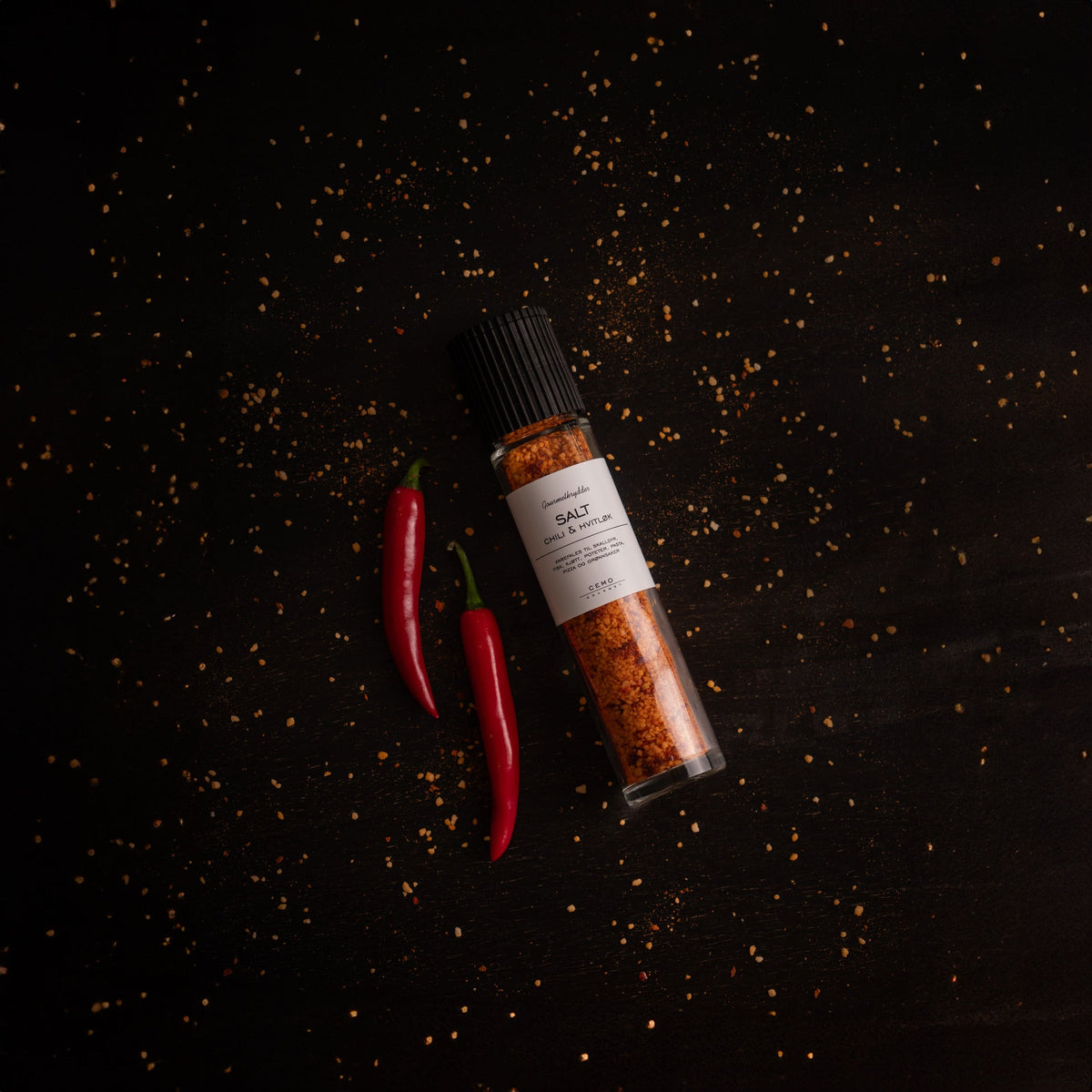 Salt chili & hvitløk