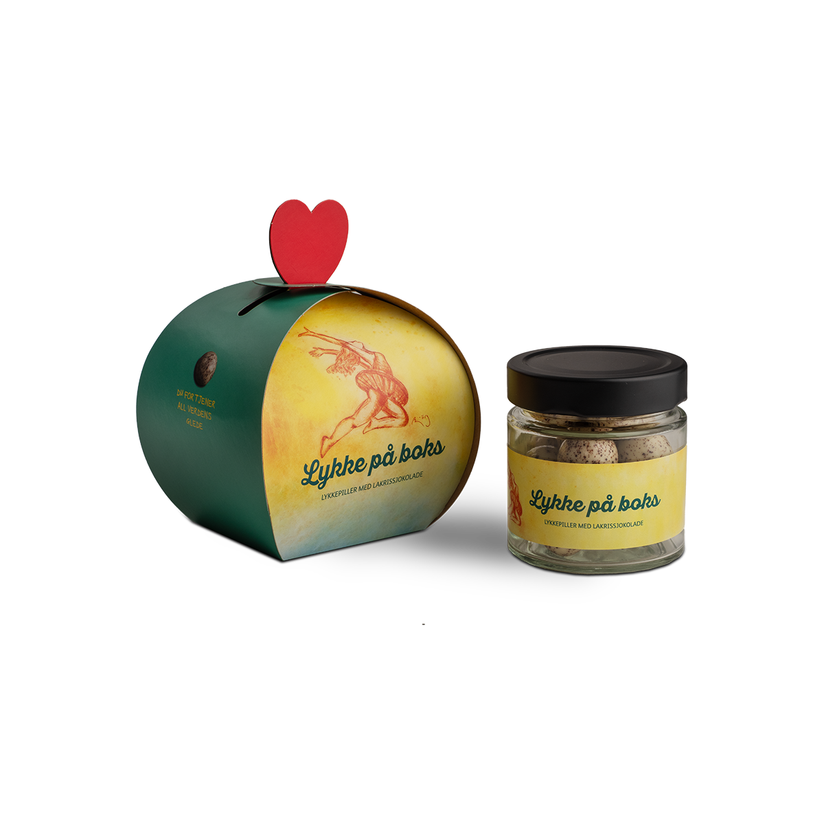 Lykke på boks, lakrissjokolade