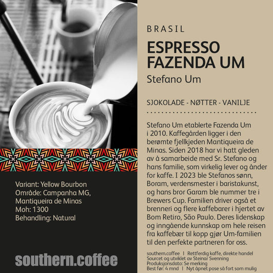Espresso – Fazenda Um - Brasil,1kg