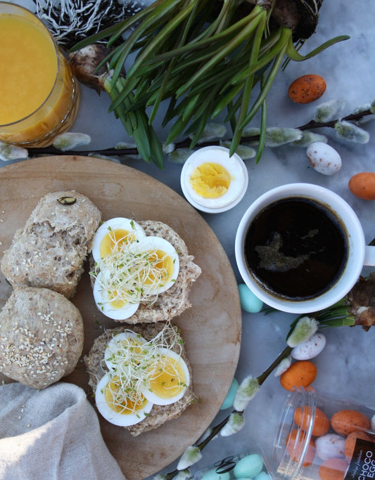 Oppskrift: Rundstykker til påskefrokosten