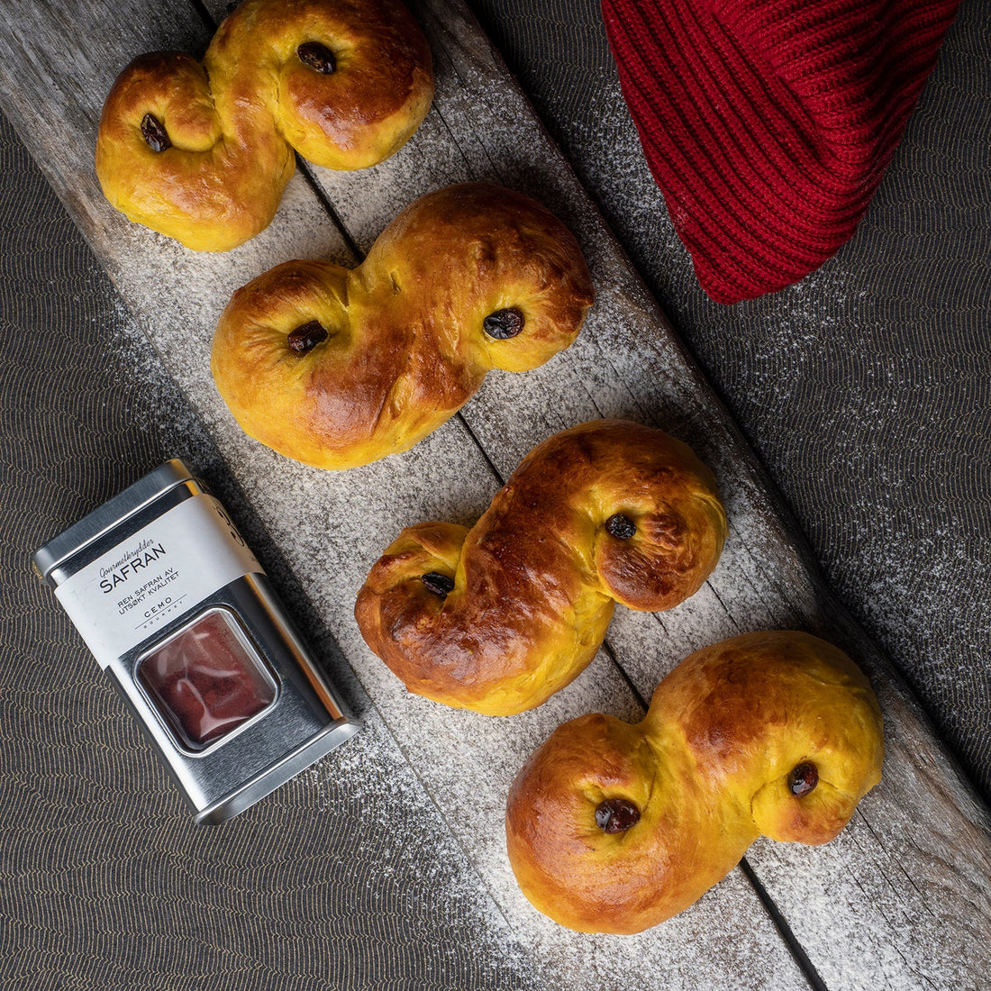 Lussekatter tangzhong