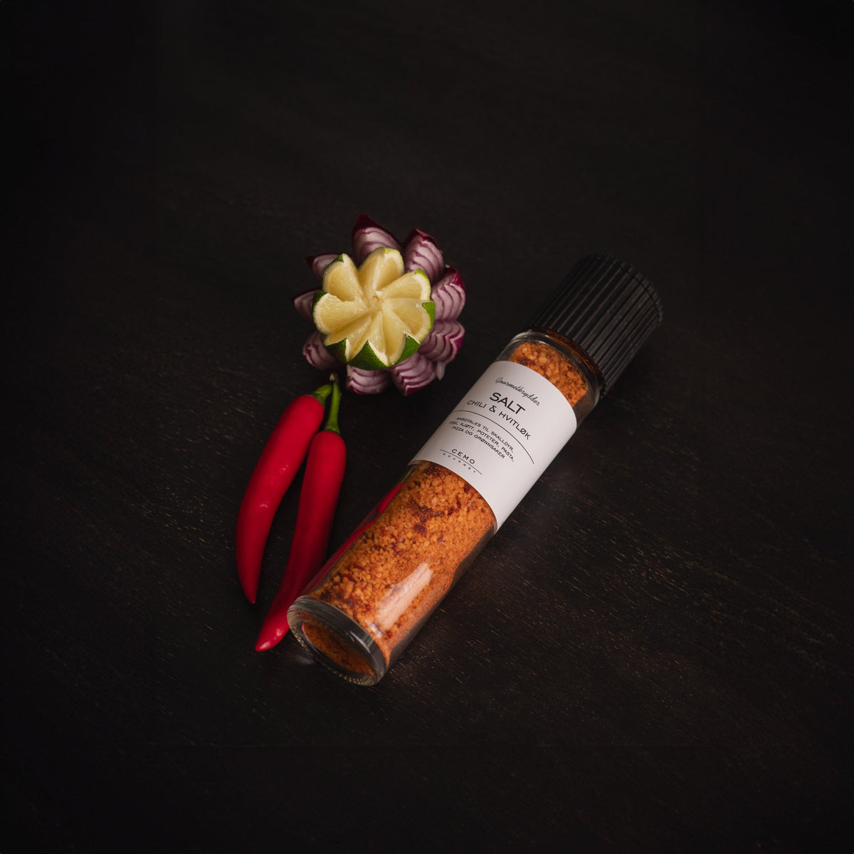 Salt chili & hvitløk