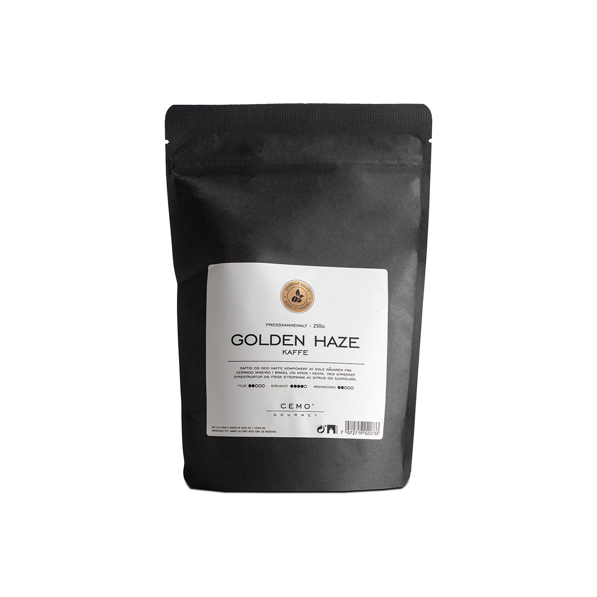 Golden Haze presskannemalt 250g
