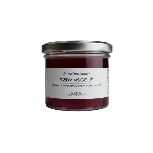 Rødvinsgelé