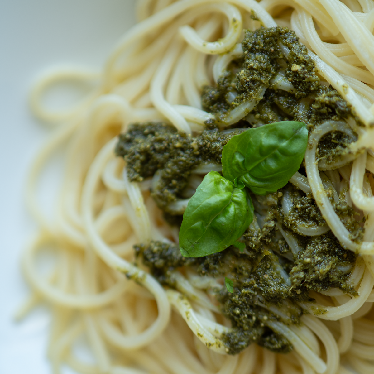 Grønn pesto – miljøbilde
