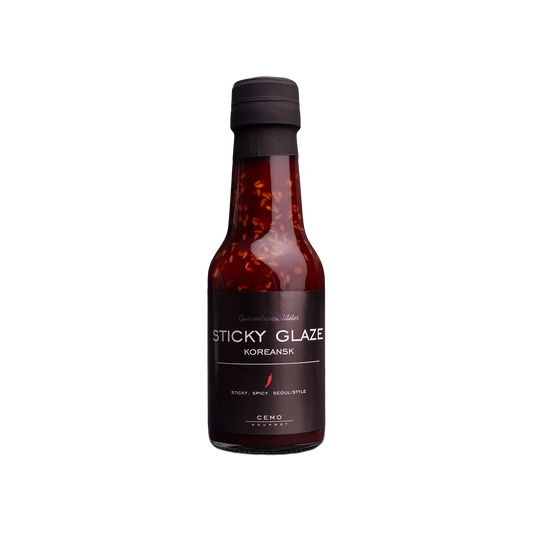 Sticky glaze koreansk
