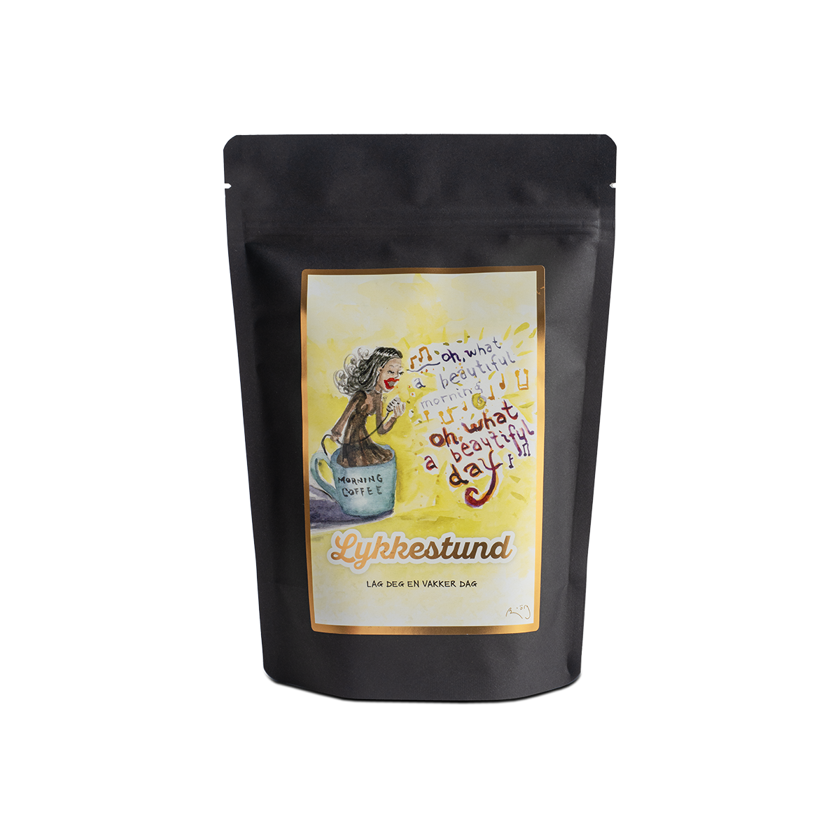 Lykkestund kaffe refillpose