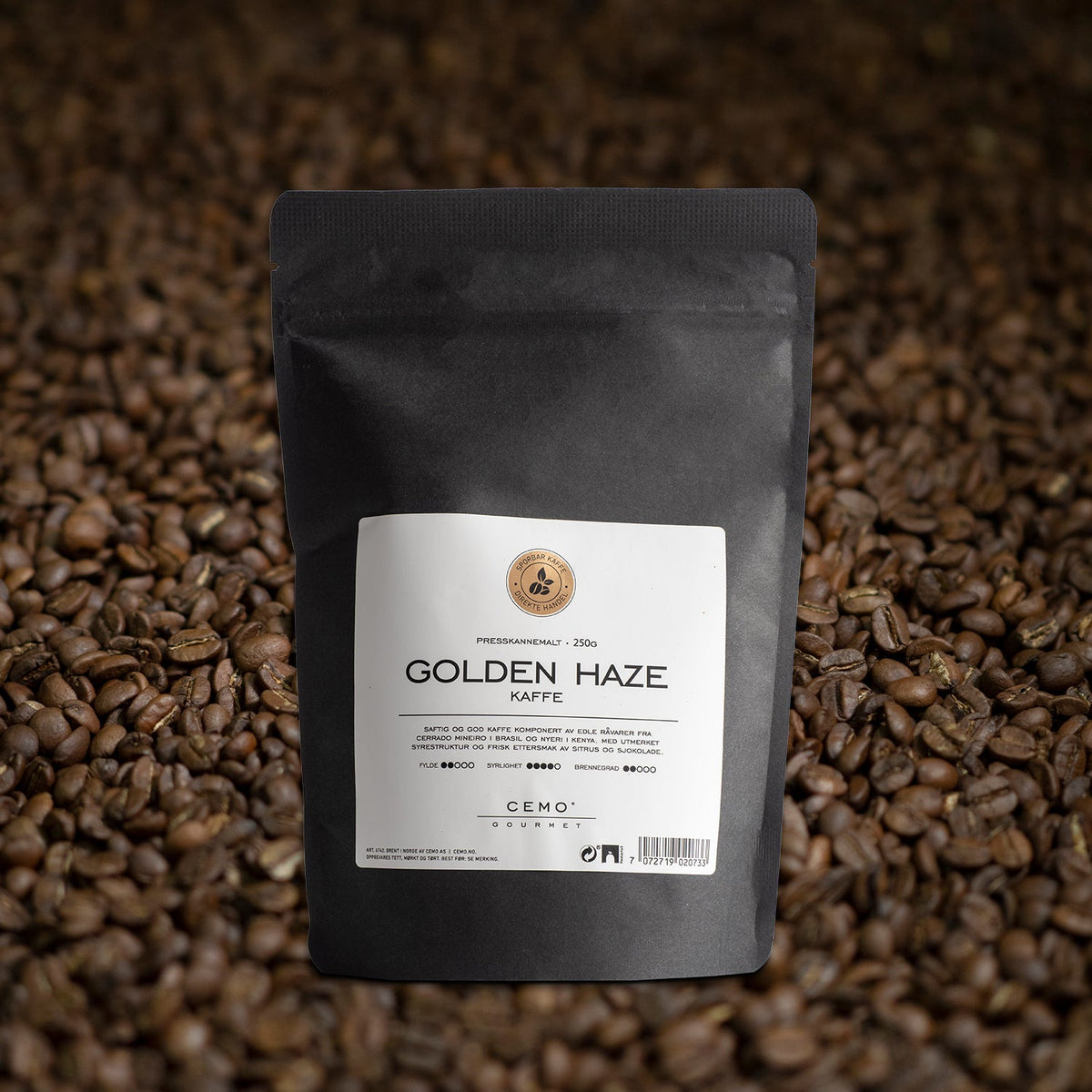 Golden Haze presskannemalt 250g