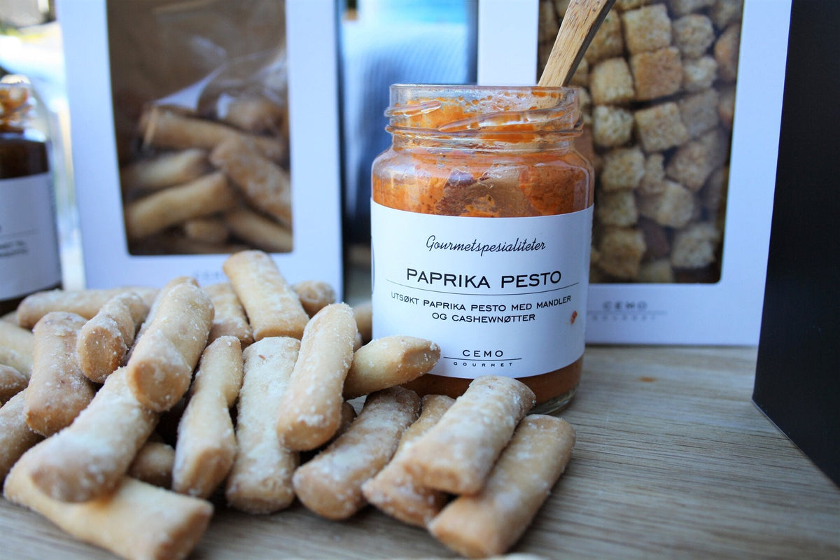 Paprika pesto – miljøbilde