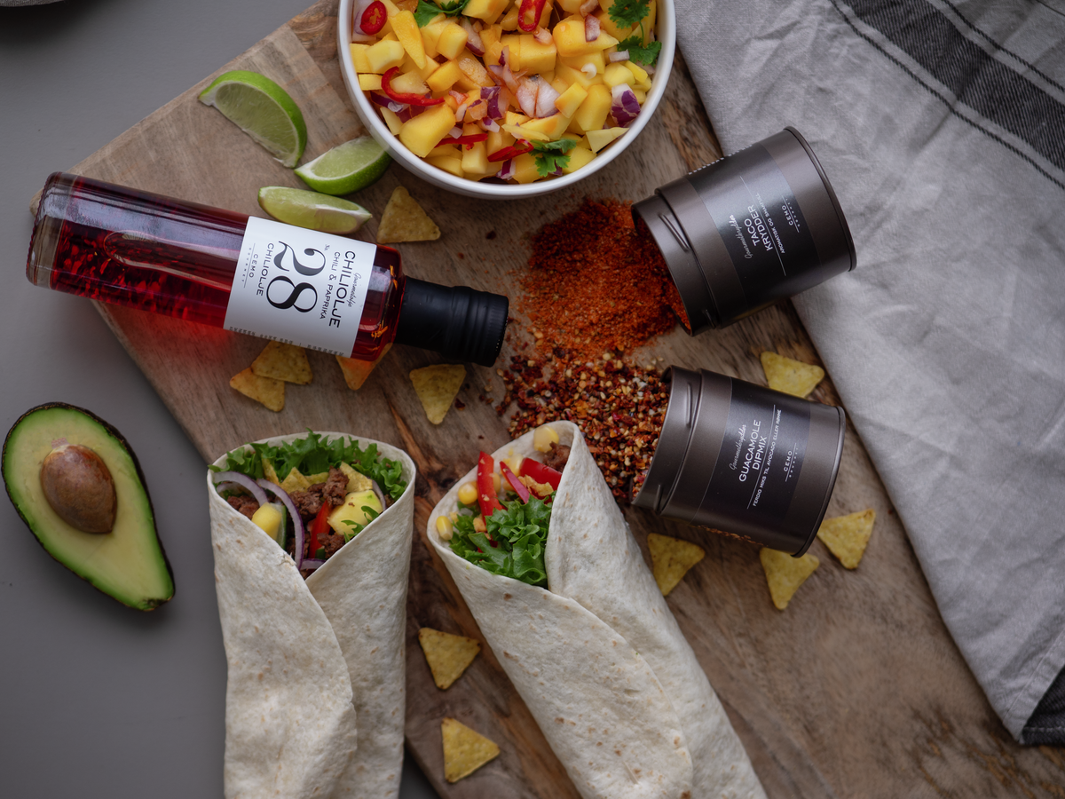 Temapose taco – miljøbilde
