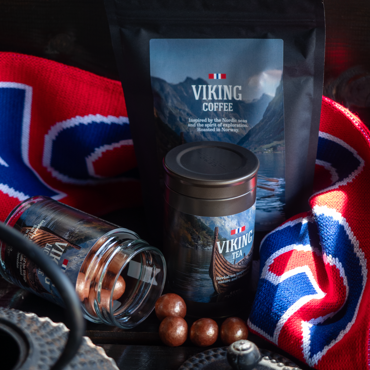 Viking Coffee 250g – miljøbilde