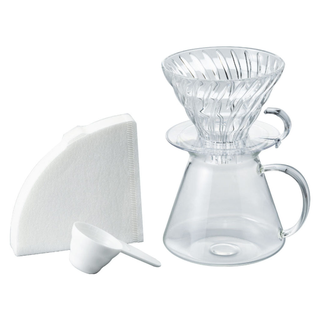 HARIO-V60-minimalistisk-bryggesett-i-glass