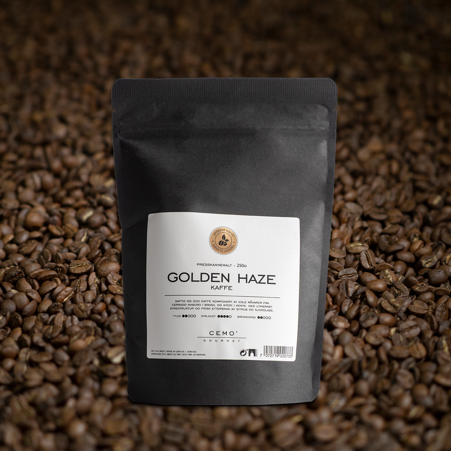 Golden Haze presskannemalt 250g