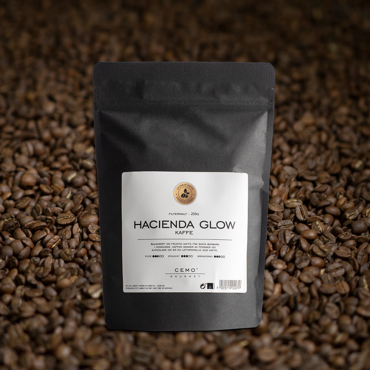 Hacienda Glow filtermalt 250g