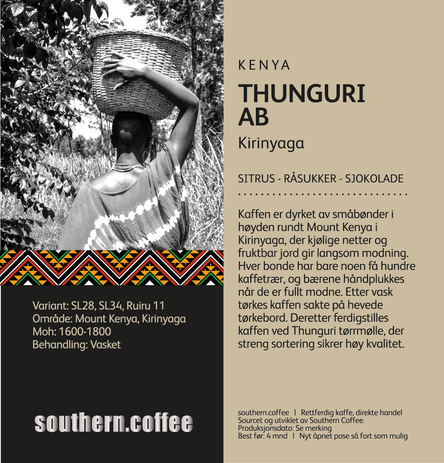 Thunguri AB - Kenya 1kg - Bilde 3